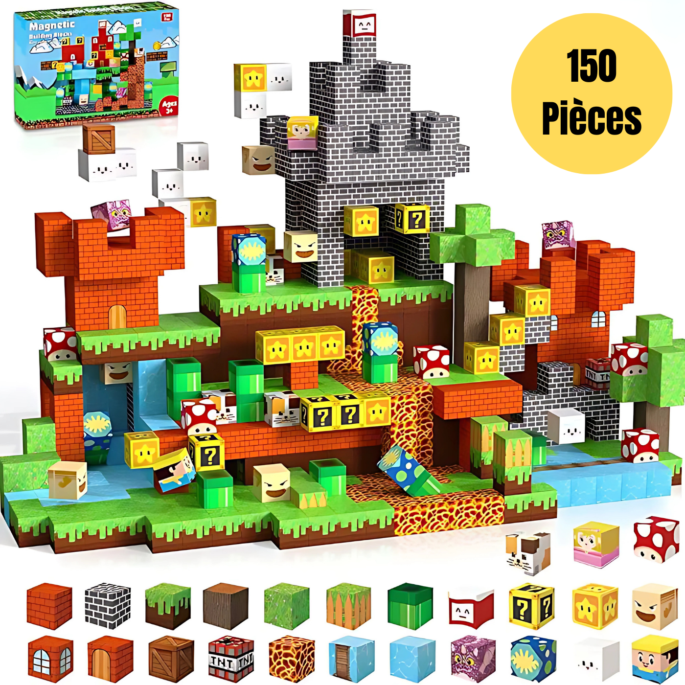 Blocs magnétiques éducatifs
