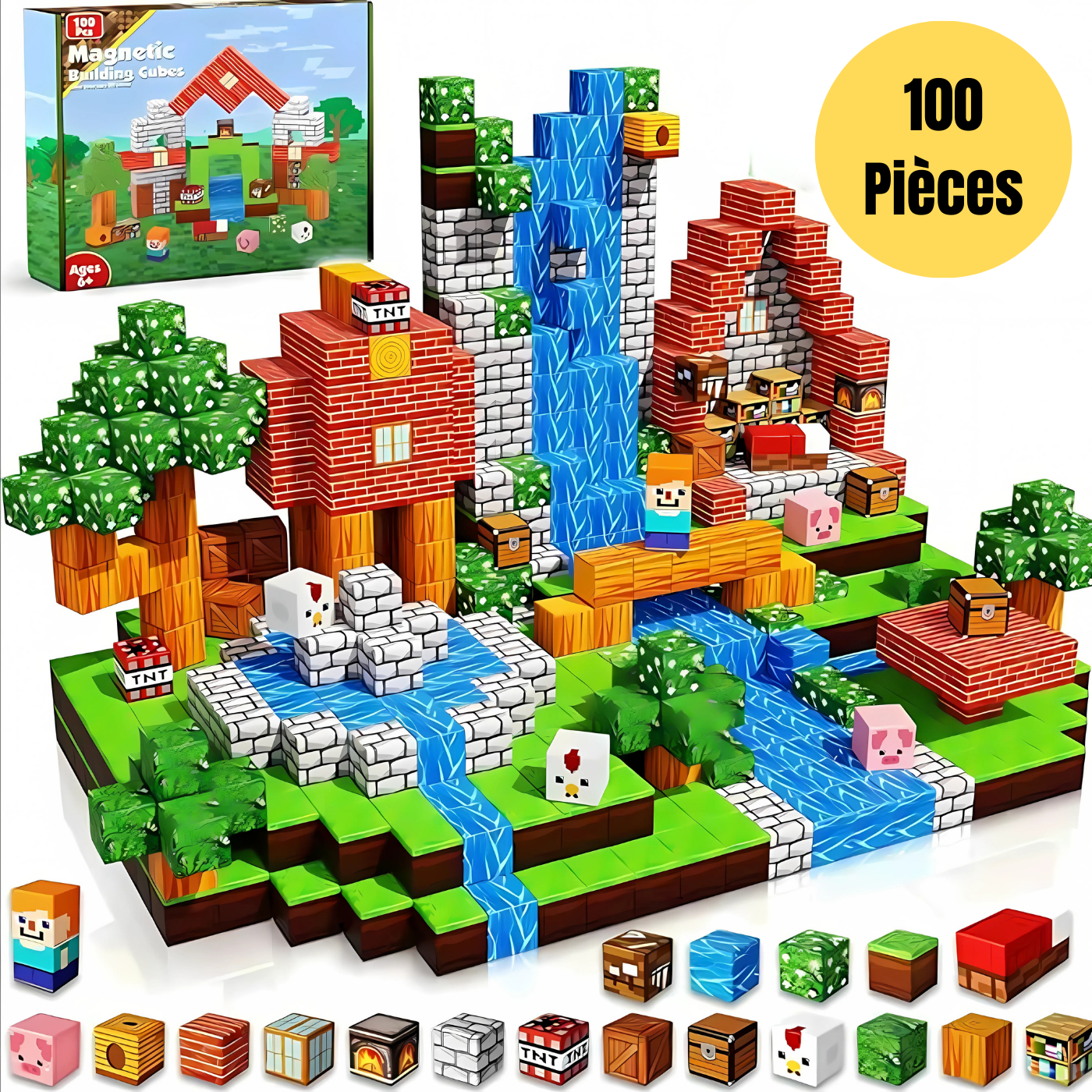 Blocs magnétiques éducatifs